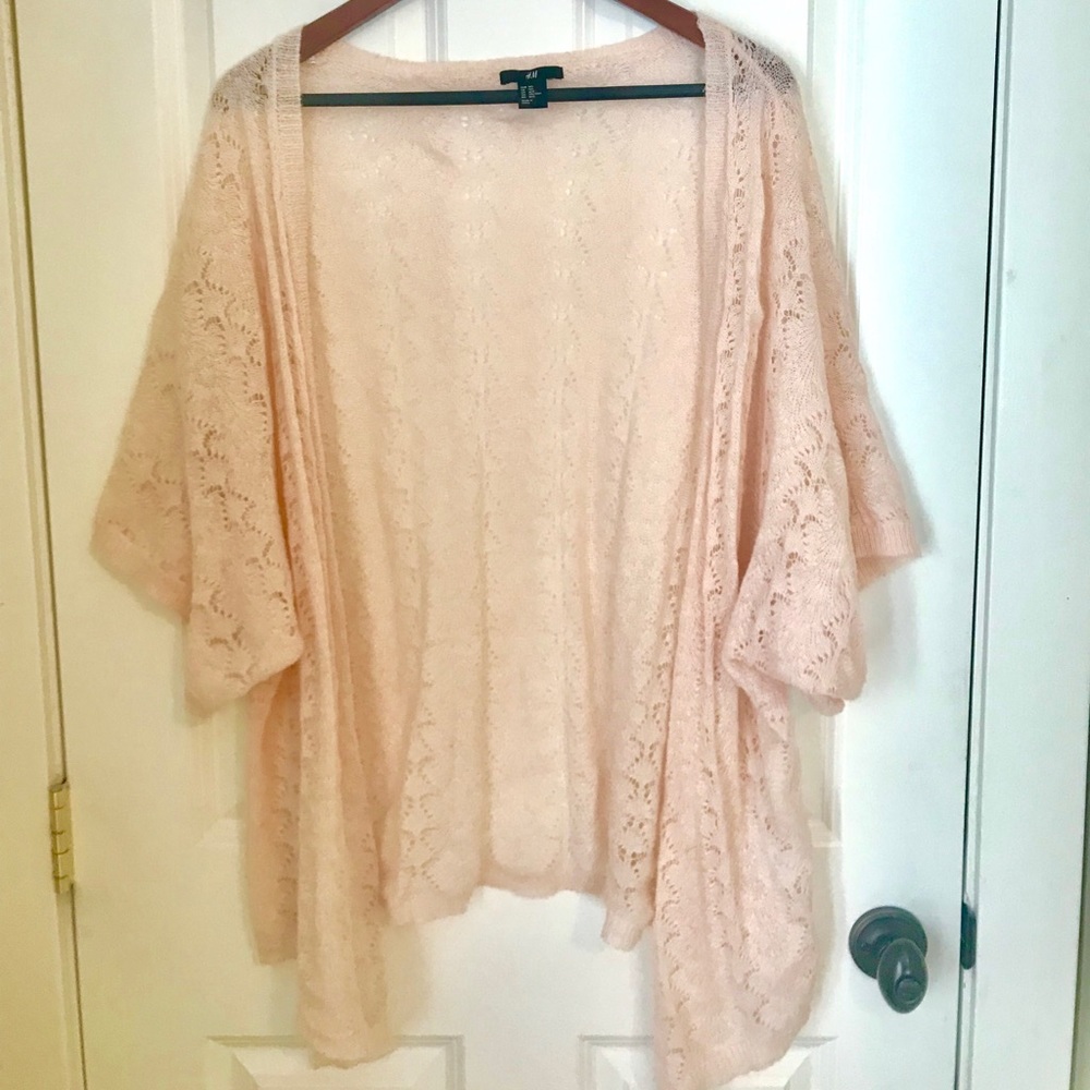 Light Pink Flow H&M Cardigan